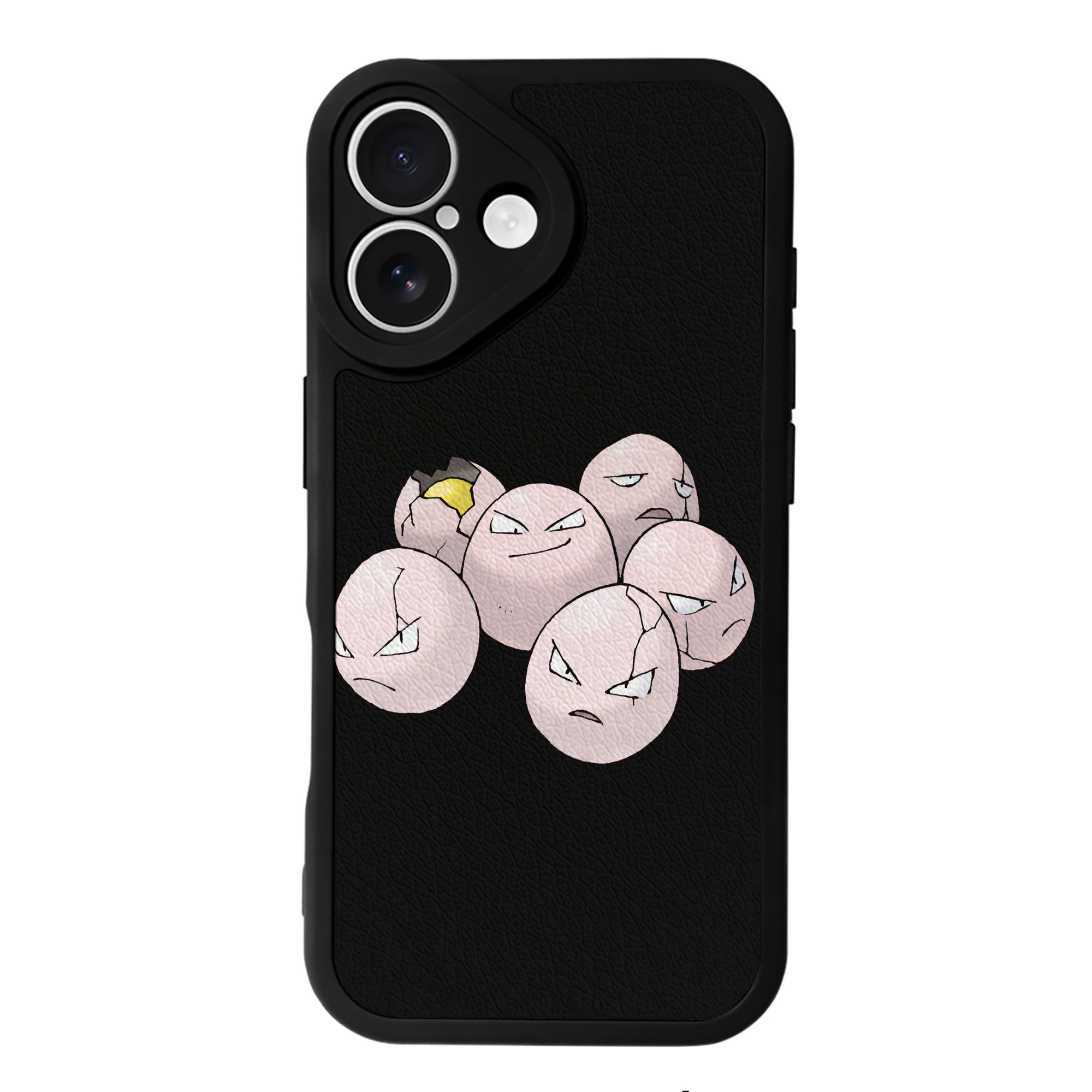 （画像用） ポケットモンスター Pokémon 【iPhone 16シリーズ対応】シリコンスマホケース（レザー調） 材質：シリコン